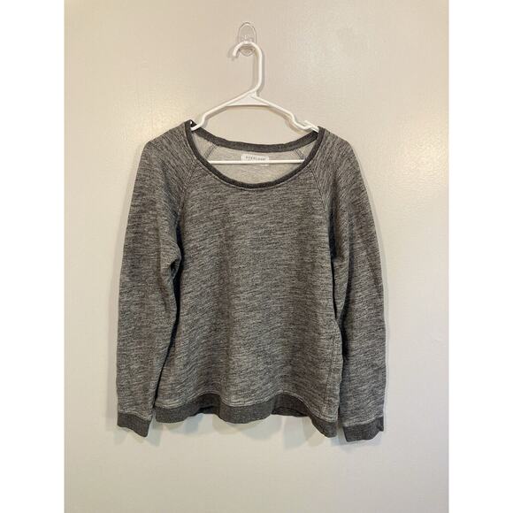 EVERLANE Sweatshirt Adult Medium Gray Lightweight Fleece Sweater - Picture 1 of 6